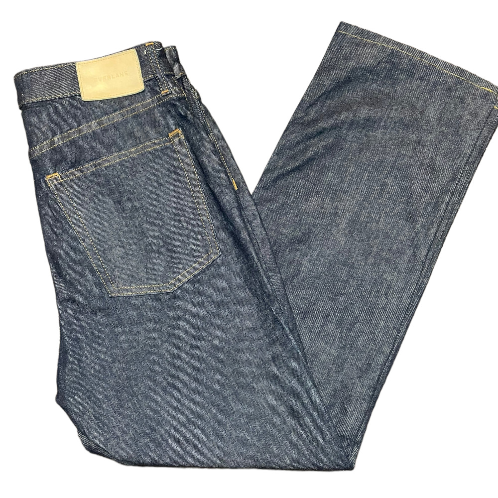 Everlane The High Rise Straight Dark Wash Jean Sz 28